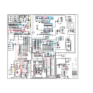Caterpillar 312B, 312B Electrical Wiring Diagram Schematic PDF