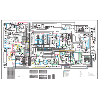 Caterpillar M318, M320 Electrical Wiring Diagram Schematic PDF