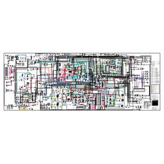 Caterpillar 143H, 163H Electrical Wiring Diagram Schematic PDF