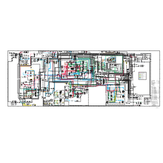 Caterpillar 16H Electrical Wiring Diagram Schematic PDF