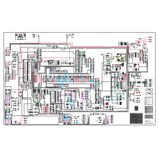 Caterpillar 35, 45, 55 Electrical Wiring Diagram Schematic PDF