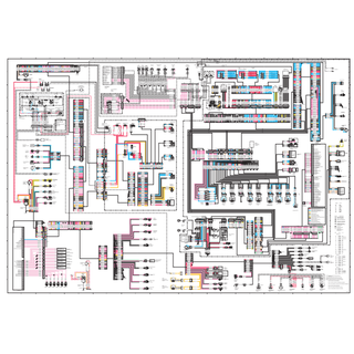 Caterpillar 345B Electrical Wiring Diagram Schematic PDF
