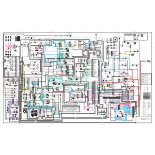 Caterpillar 515, 525 Electrical Wiring Diagram Schematic PDF