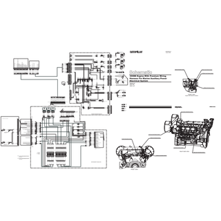 Caterpillar 3508B Electrical Wiring Diagram Schematic PDF