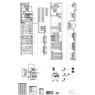 Caterpillar 3606, 3608, 3612, 3616 2NZ00176-UP Electrical Wiring Diagram Schematic PDF