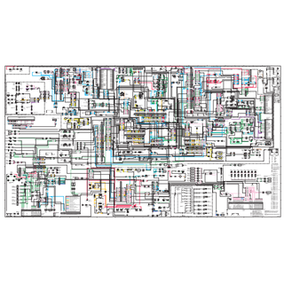 Caterpillar 5130 Electrical Wiring Diagram Schematic PDF