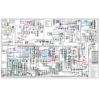 Caterpillar 416C, 426C, 428C, 436C, 438C Electrical Wiring Diagram Schematic PDF