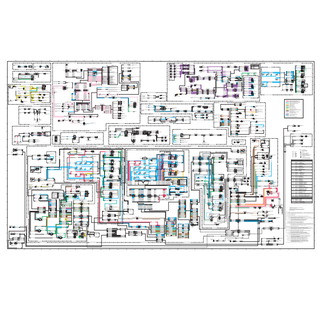 Caterpillar 416C-426C, 436C Electrical Wiring Diagram Schematic PDF