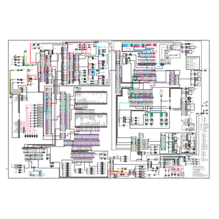 Caterpillar 365B M318 MH, M320 MH, 320B MH, 325 Electrical Wiring Diagram Schematic PDF