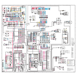 Caterpillar 317B, 318B Electrical Wiring Diagram Schematic PDF