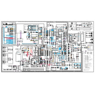 Caterpillar TH62, TH63, TH82, TH83 Electrical Wiring Diagram Schematic PDF