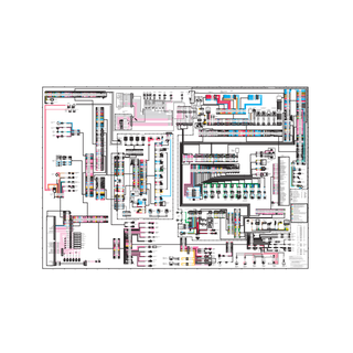 Caterpillar 345B SERIES II Electrical Wiring Diagram Schematic PDF