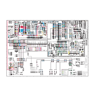 Caterpillar 322C FM, 322C LL Electrical Wiring Diagram Schematic PDF