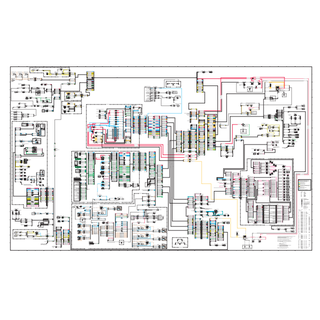 Caterpillar D9R Electrical Wiring Diagram Schematic PDF