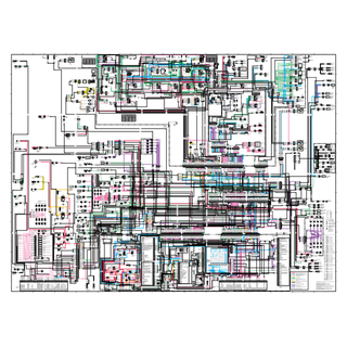 Caterpillar 992G, 854G Electrical Wiring Diagram Schematic PDF