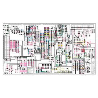 Caterpillar 740 Electrical Wiring Diagram Schematic PDF