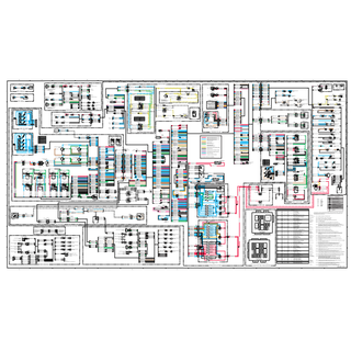 Caterpillar 428D, 430D, 432D, 438D, 442D Electrical Wiring Diagram Schematic PDF