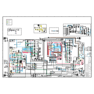 Caterpillar 416C-438C Electrical Wiring Diagram Schematic PDF