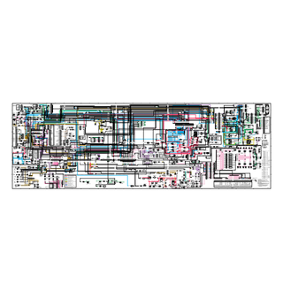 Caterpillar 773D, 775D Electrical Wiring Diagram Schematic PDF