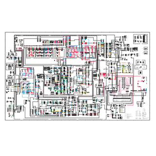 Caterpillar 65E, 75E, 85E, 95E Electrical Wiring Diagram Schematic PDF
