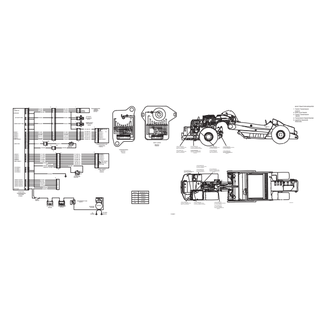 Caterpillar 651E Electrical Wiring Diagram Schematic PDF
