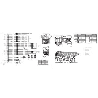 Caterpillar 776B, 777B Electrical Wiring Diagram Schematic PDF