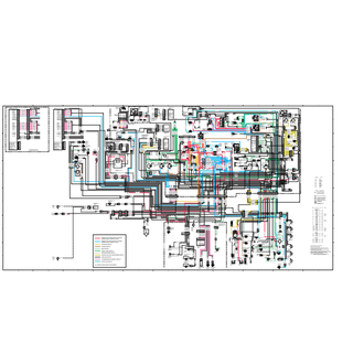 Caterpillar 631E, 633E Electrical Wiring Diagram Schematic PDF