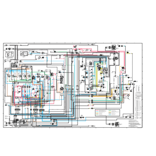 Caterpillar 416, 426, 428, 436, 438, SER II BHL Electrical Wiring Diagram Schematic PDF