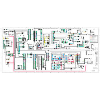 Caterpillar 350, 350 Electrical Wiring Diagram Schematic PDF