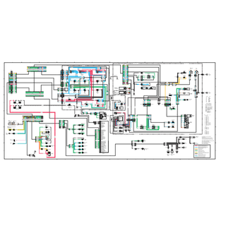 Caterpillar 315, 315 Electrical Wiring Diagram Schematic PDF