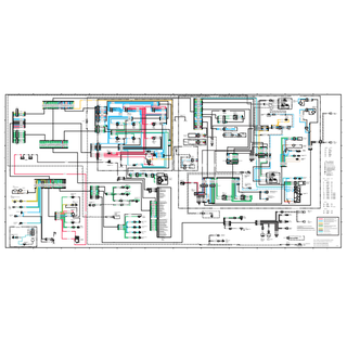 Caterpillar 315, 317 Electrical Wiring Diagram Schematic PDF