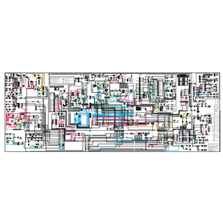 Caterpillar 966F, 970F Electrical Wiring Diagram Schematic PDF
