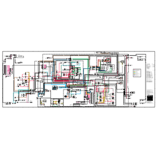 Caterpillar 12H, 140H,160H Electrical Wiring Diagram Schematic PDF