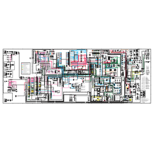 Caterpillar D250E, D300E Electrical Wiring Diagram Schematic PDF