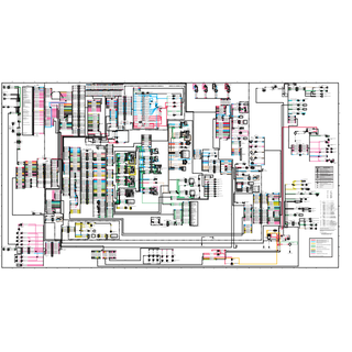 Caterpillar D250E II, D300E II Electrical Wiring Diagram Schematic PDF