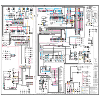 Caterpillar 330B, 330B L Electrical Wiring Diagram Schematic PDF