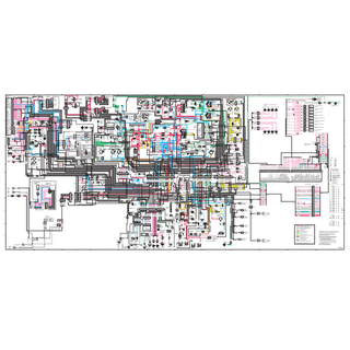 Caterpillar 631E II - 633E Electrical Wiring Diagram Schematic PDF
