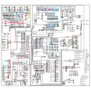 Caterpillar 311B, 312B, 312B L Electrical Wiring Diagram Schematic PDF