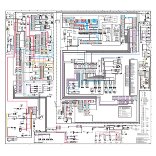 Caterpillar 320B, 320B L Electrical Wiring Diagram Schematic PDF