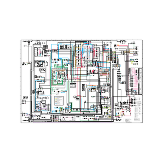 Caterpillar 75D, 85D Electrical Wiring Diagram Schematic PDF