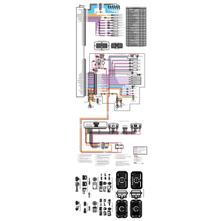 Caterpillar C-10, C-12, C-15, C-16 Electrical Wiring Diagram Schematic PDF