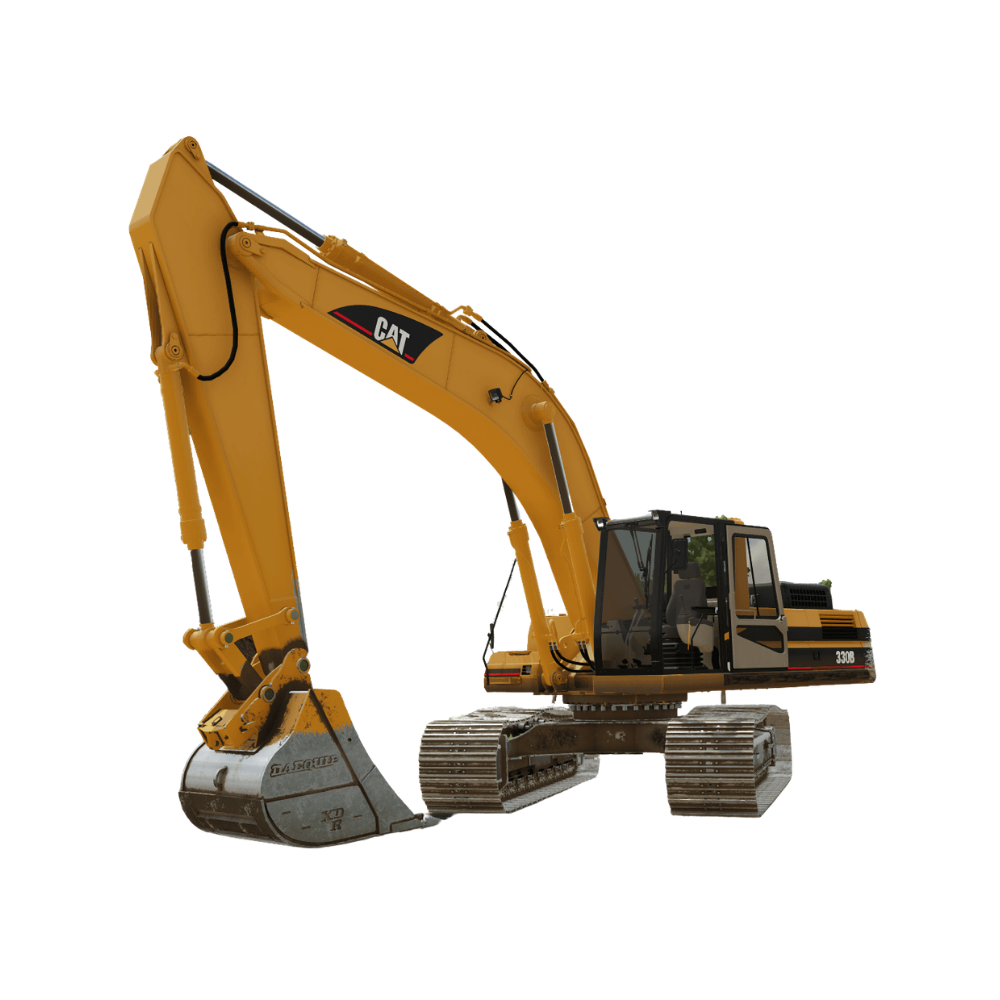 Caterpillar 330B, 330B L Electrical Wiring Diagram Schematic PDF